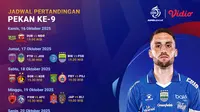 Jadwal dan Live Streaming BRI Super League 2025/26 Pekan 9: Saksikan Hanya di Vidio
