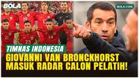 Media Inggris Ungkap Rumor Giovanni van Bronckhorst Jadi Calon Pelatih Timnas Indonesia